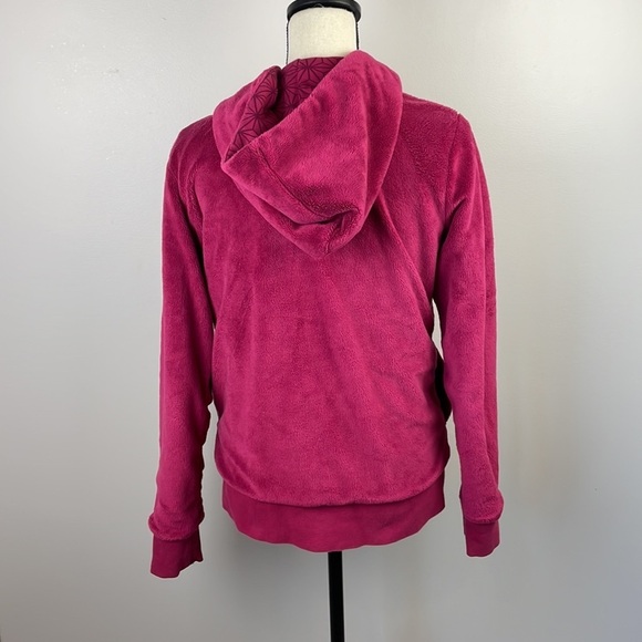 The North Face Women’s Reversible Jacket SZ M Pink Full Zip Hooded Warm - Picture 14 of 16